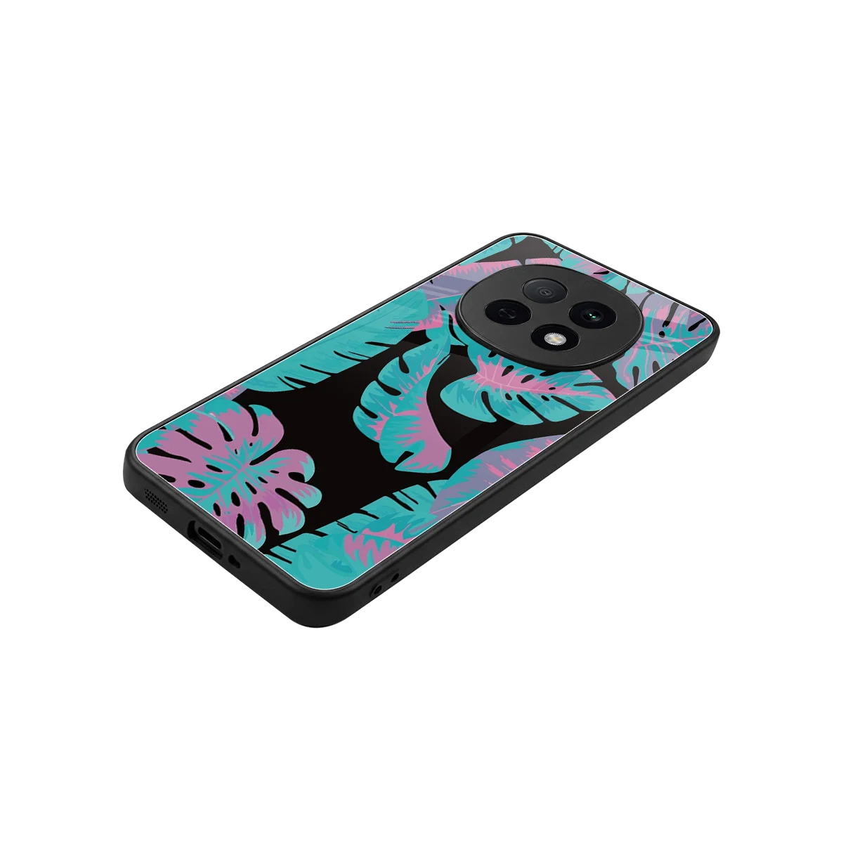 Twilight Foliage stylish phone case for oppo f29 pro 5g | glossy glass and slim fit