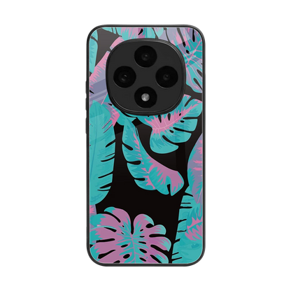 Twilight Foliage back phone cover | glass case for oppo f31 pro 5g