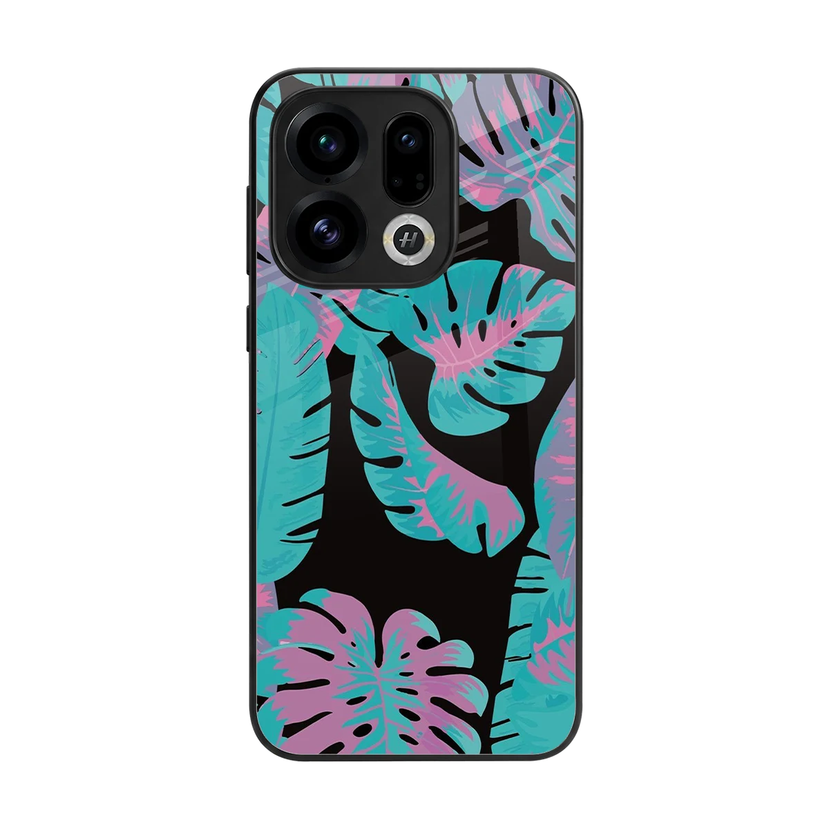 Twilight Foliage back phone cover | glass case for oppo find x9