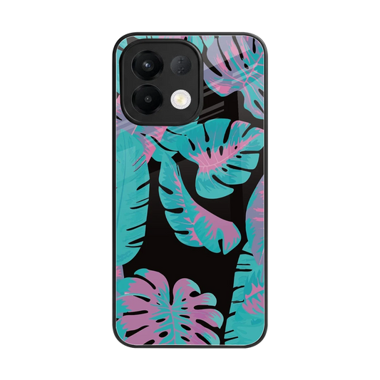 Twilight Foliage back phone cover | glass case for oppo k13 5g