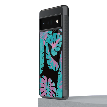Twilight Foliage stylish phone case for google pixel 6 pro | glossy glass and slim fit