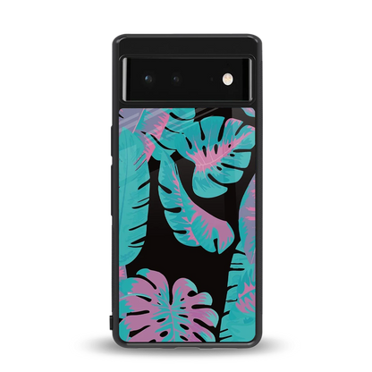 Twilight Foliage back phone cover | glass case for google pixel 6a