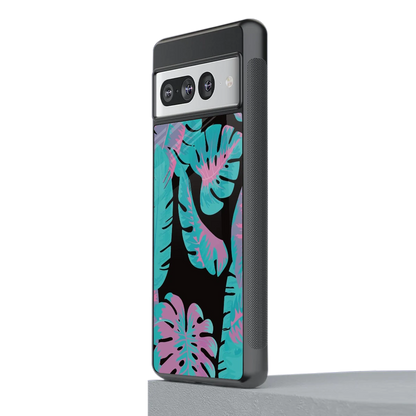 Twilight Foliage stylish phone case for google pixel 7 pro | glossy glass and slim fit