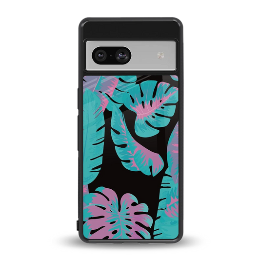 Twilight Foliage back phone cover | glass case for google pixel 7