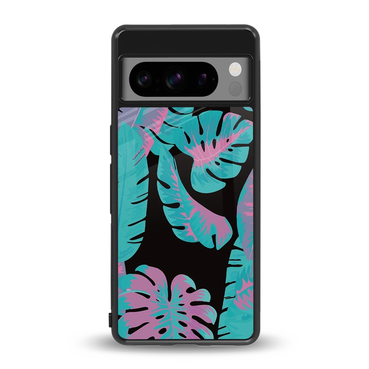 Twilight Foliage back phone cover | glass case for google pixel 8 pro