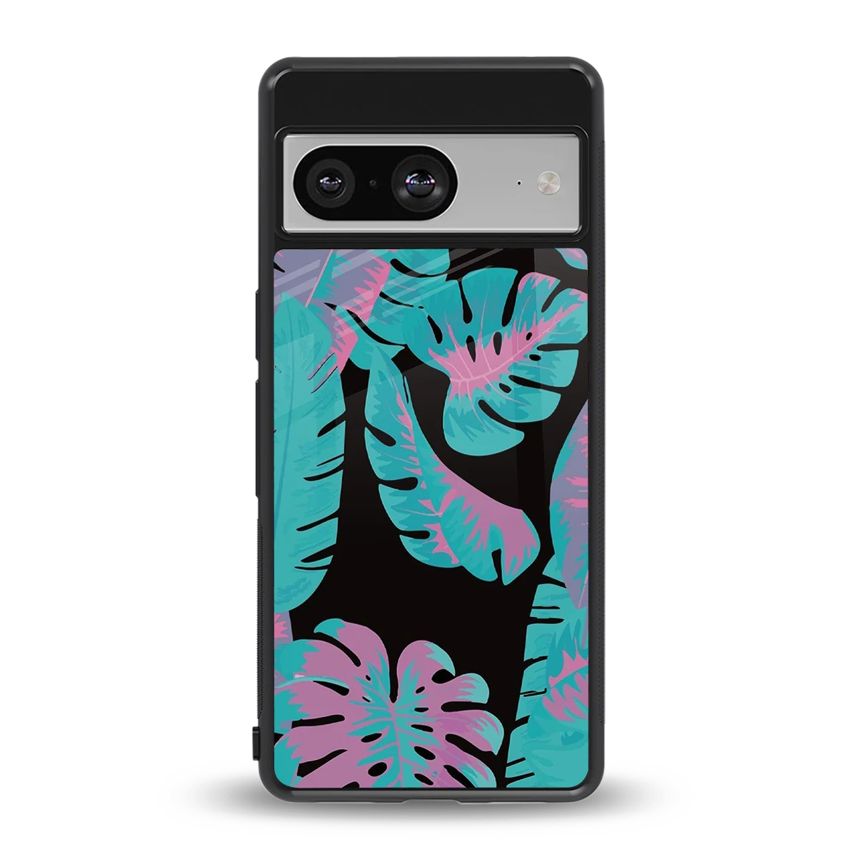 Twilight Foliage back phone cover | glass case for google pixel 8
