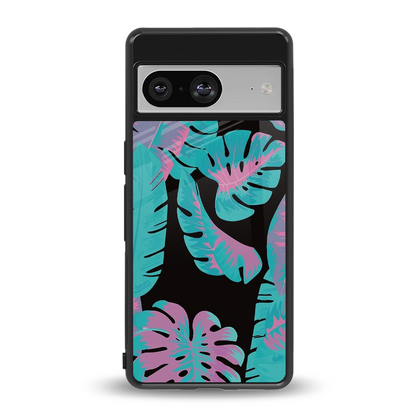 Twilight Foliage back phone cover | glass case for google pixel 8
