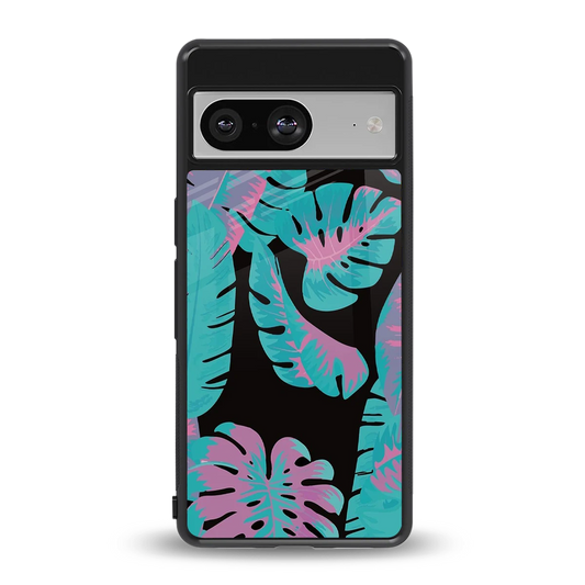 Twilight Foliage back phone cover | glass case for google pixel 8