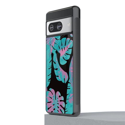 Twilight Foliage stylish phone case for google pixel 8 | glossy glass and slim fit