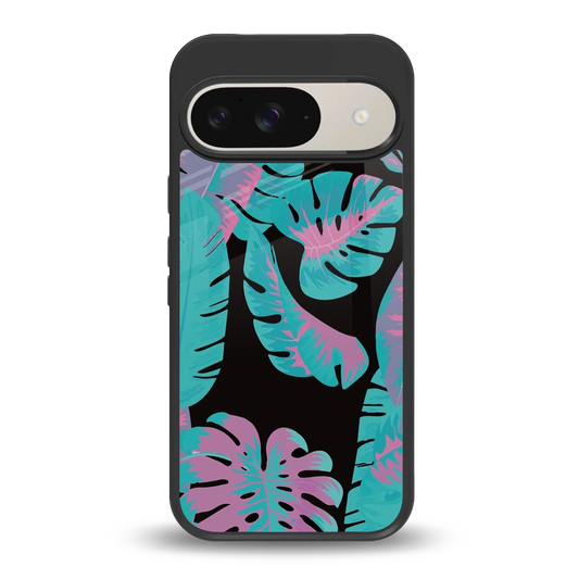 Twilight Foliage back phone cover | glass case for google pixel 9