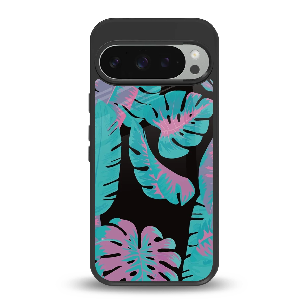 Twilight Foliage back phone cover | glass case for google pixel 9 pro xl