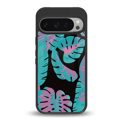 Twilight Foliage back phone cover | glass case for google pixel 9 pro xl
