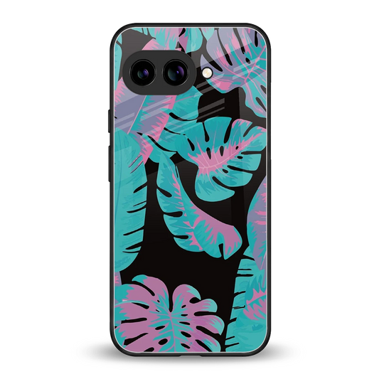 Twilight Foliage back phone cover | glass case for google pixel 9a