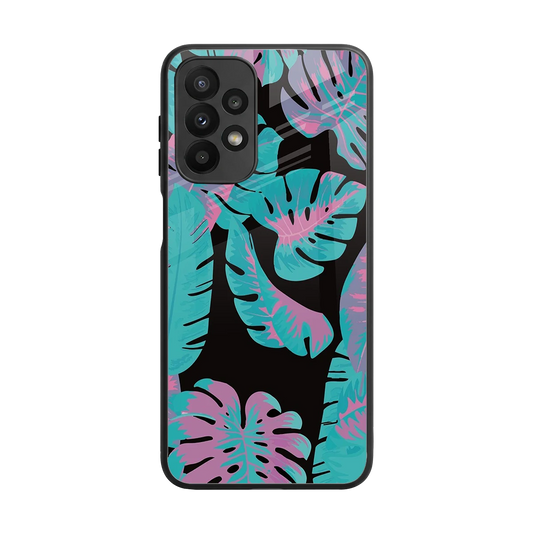 Twilight Foliage back phone cover | glass case for samsung galaxy a23