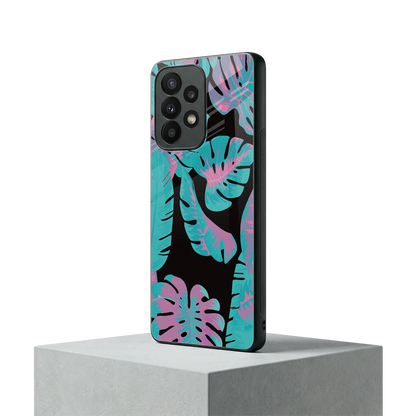 Twilight Foliage samsung galaxy a23 mobile cover | shockproof glass phone case