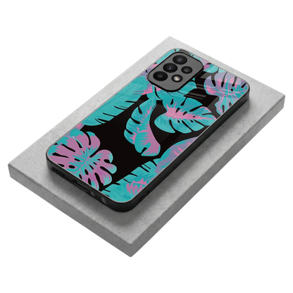 Twilight Foliage stylish phone case for samsung galaxy a23 | glossy glass and slim fit