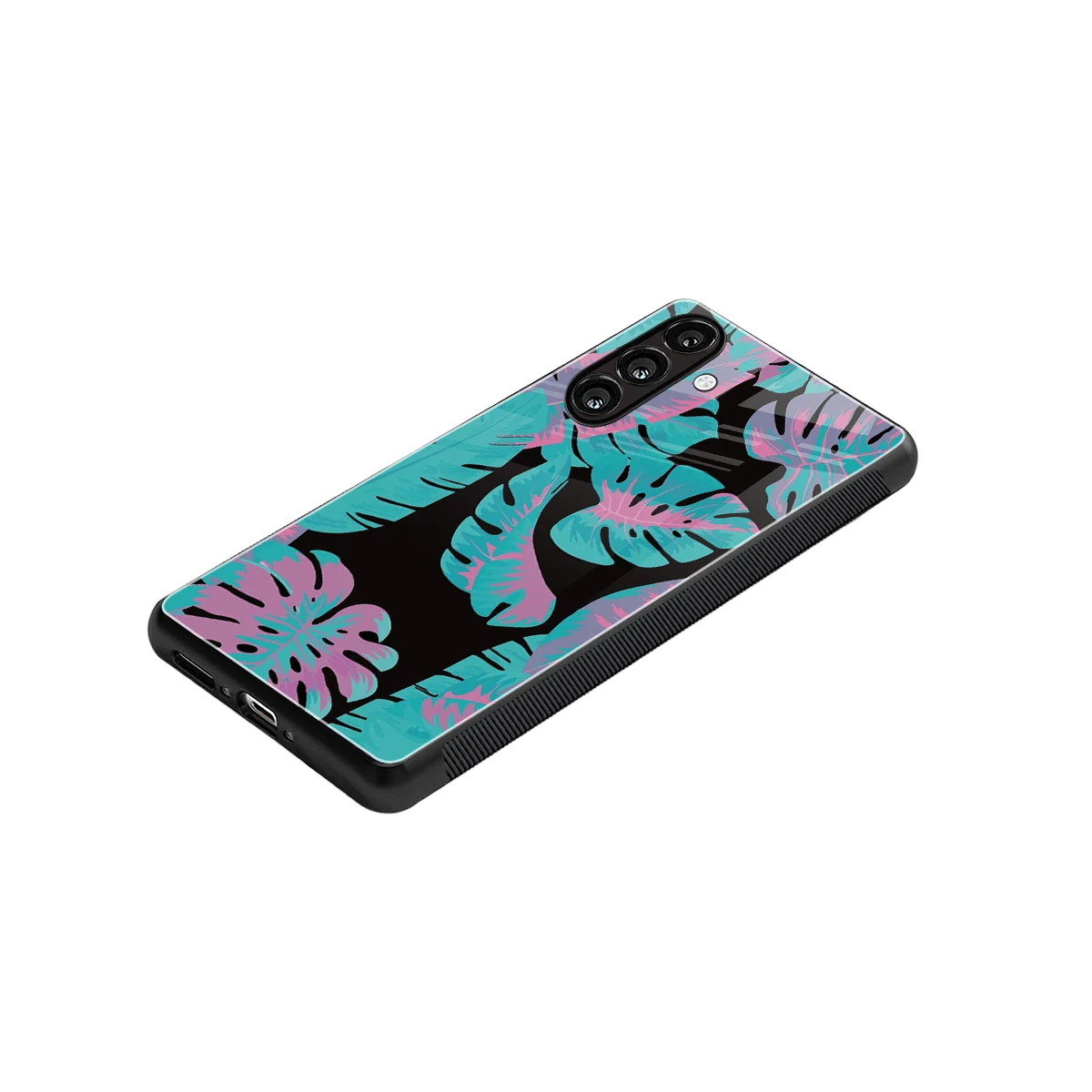 Twilight Foliage stylish phone case for samsung galaxy a14 5g | glossy glass and slim fit