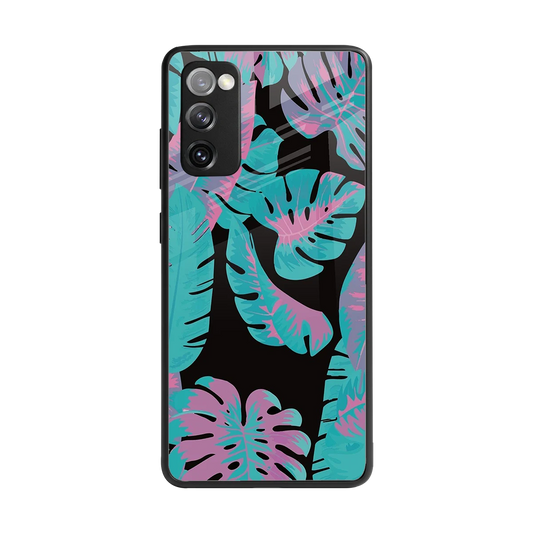 Twilight Foliage back phone cover | glass case for samsung galaxy s20 fe