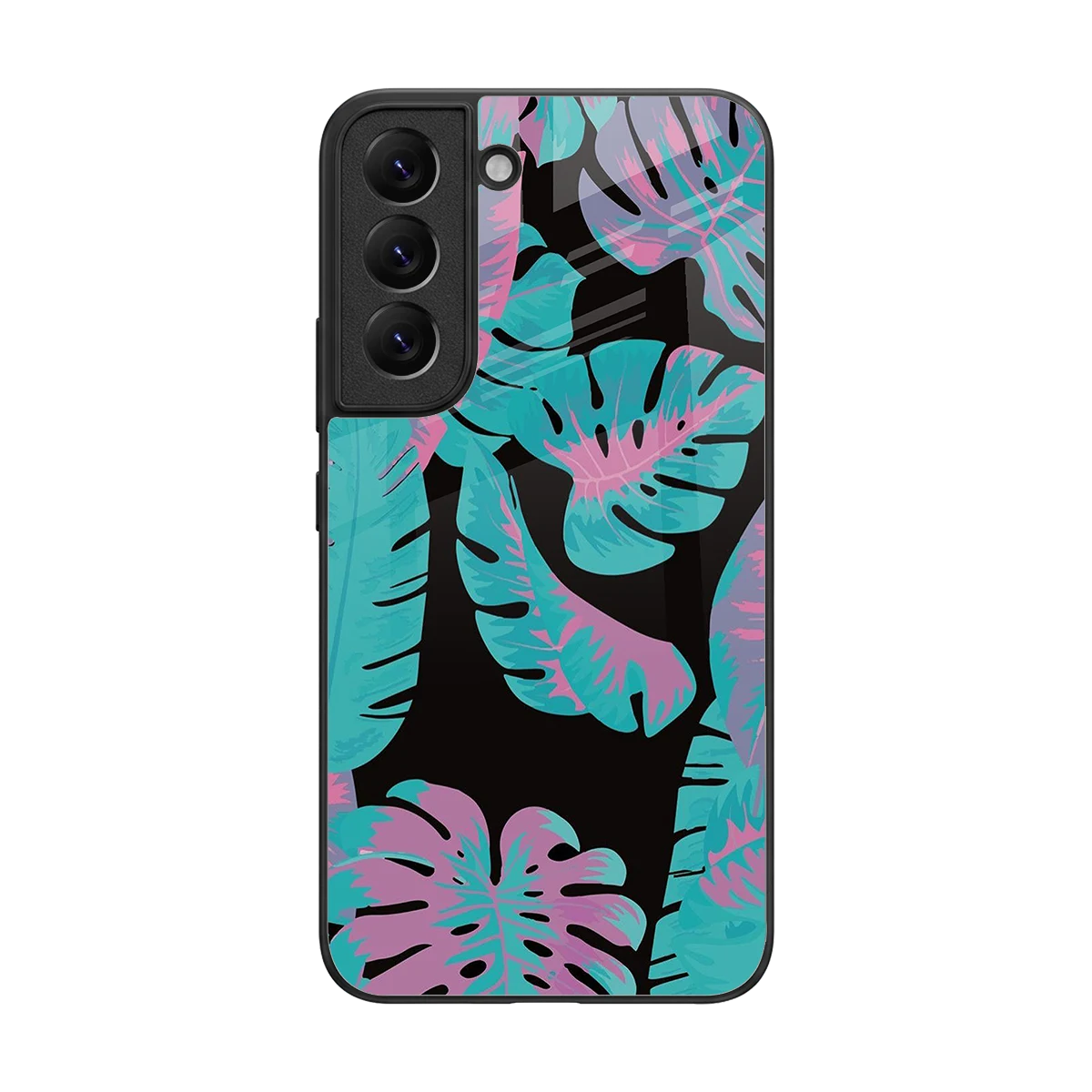 Twilight Foliage back phone cover | glass case for samsung galaxy s22
