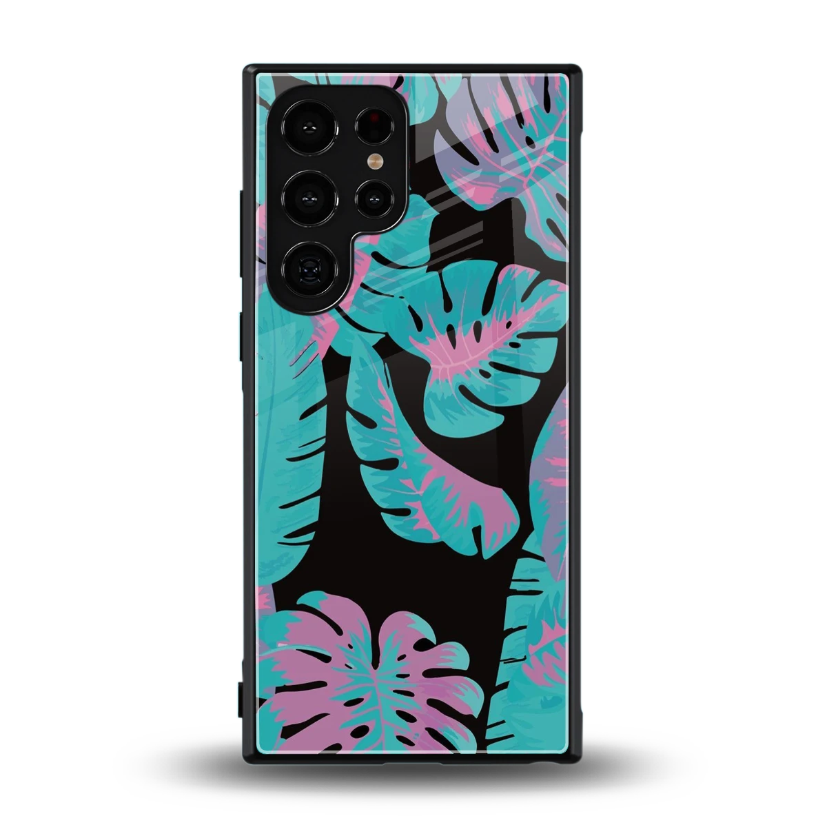 Twilight Foliage back phone cover | glass case for samsung galaxy s24 ultra