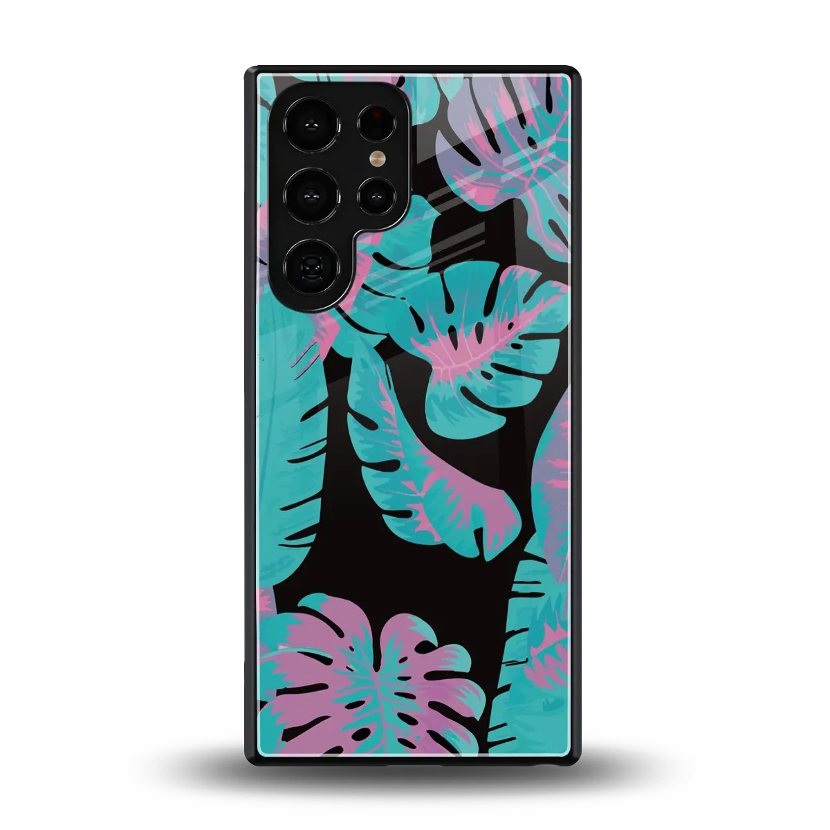 Twilight Foliage back phone cover | glass case for samsung galaxy s25 ultra