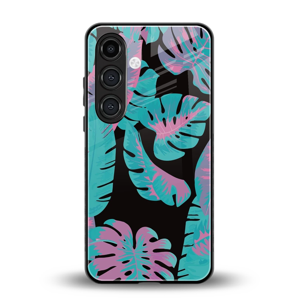 Twilight Foliage back phone cover | glass case for samsung galaxy s26