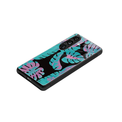Twilight Foliage stylish phone case for samsung galaxy s24 | glossy glass and slim fit