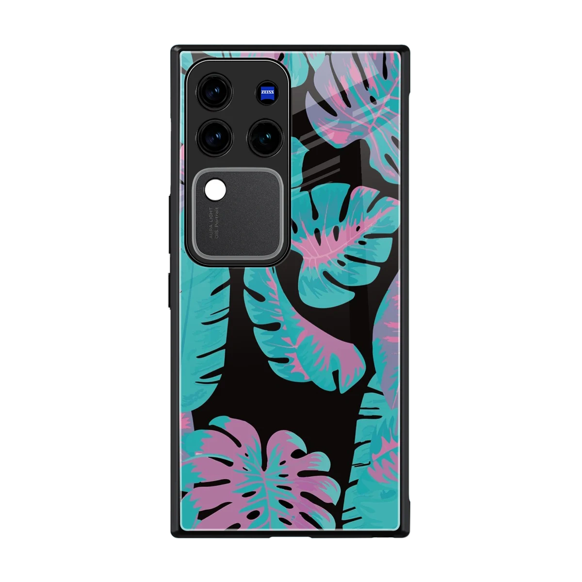 Twilight Foliage back phone cover | glass case forvivo v30 pro