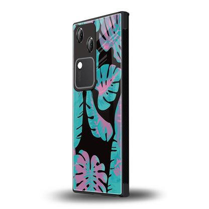 Twilight Foliage vivo v30 mobile cover | shockproof glass phone case