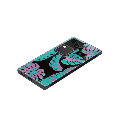 Twilight Foliage stylish phone case for vivo v30 | glossy glass and slim fit
