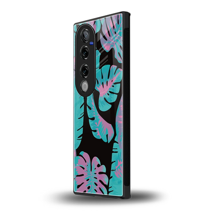 Twilight Foliage vivo v40 pro mobile cover | shockproof glass phone case