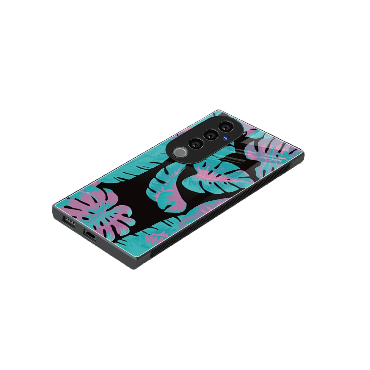 Twilight Foliage stylish phone case for vivo v40 pro | glossy glass and slim fit