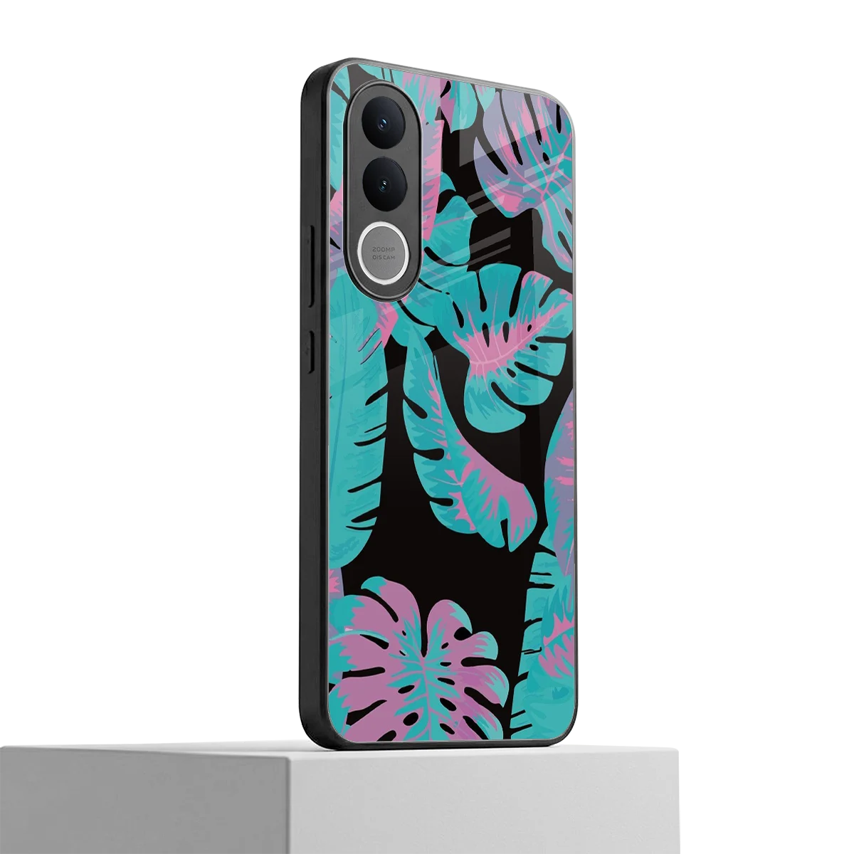 Twilight Foliage vivo v70 fe mobile cover | shockproof glass phone case