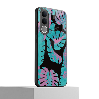 Twilight Foliage vivo v70 fe mobile cover | shockproof glass phone case