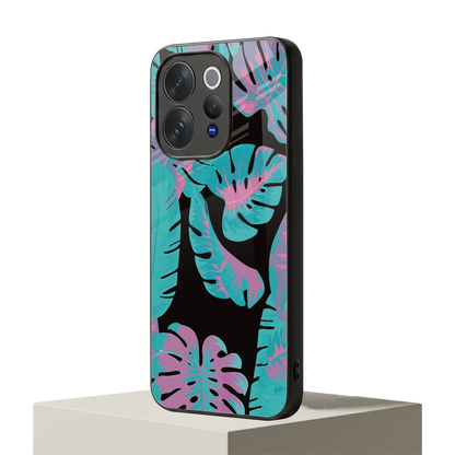 Twilight Foliage vivo v70 mobile cover | shockproof glass phone case