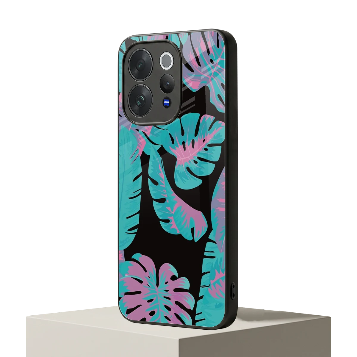 Twilight Foliage vivo v70 elite mobile cover | shockproof glass phone case