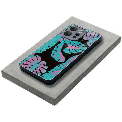 Twilight Foliage stylish phone case for vivo v70 elite | glossy glass and slim fit