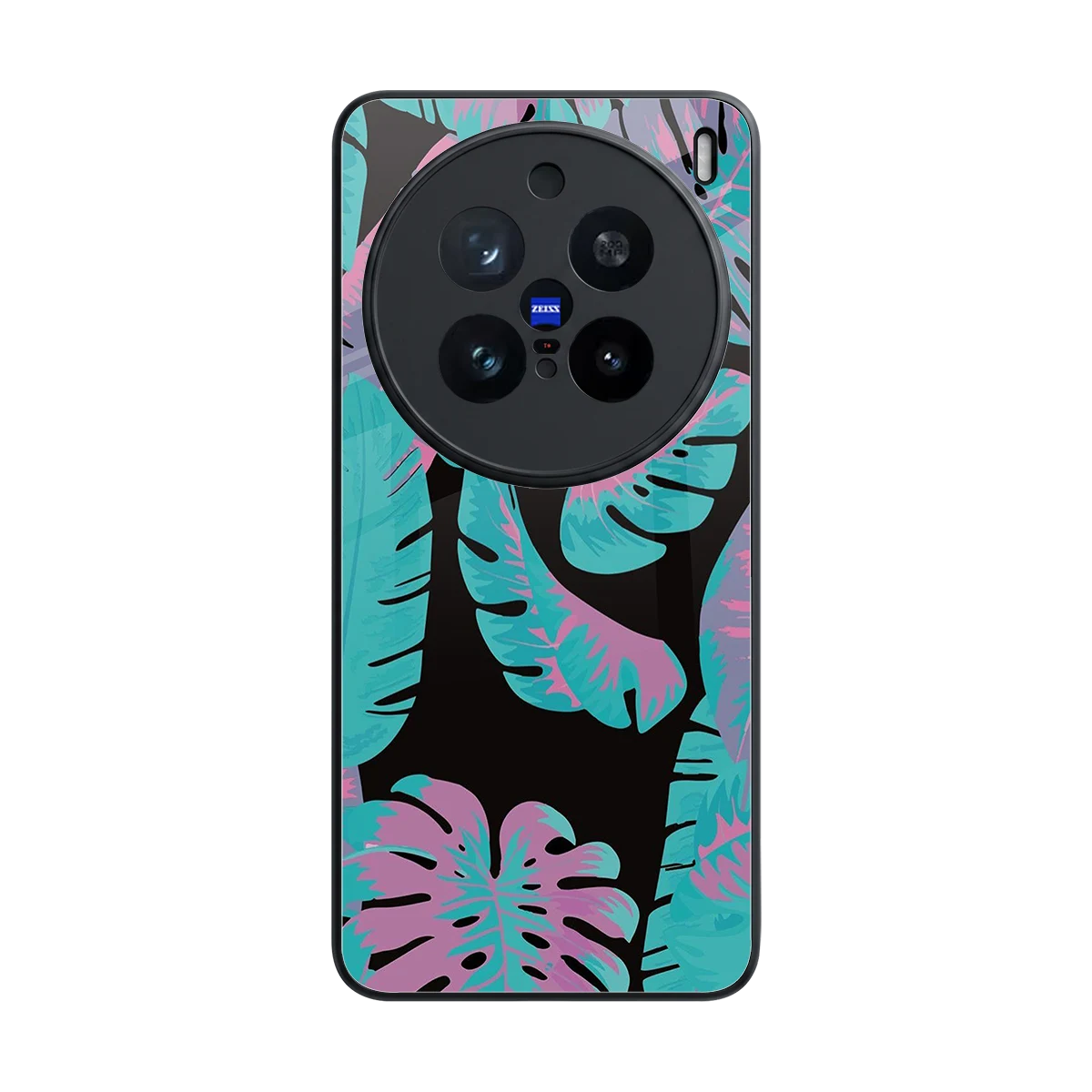 Twilight Foliage back phone cover | glass case for vivo x200 pro