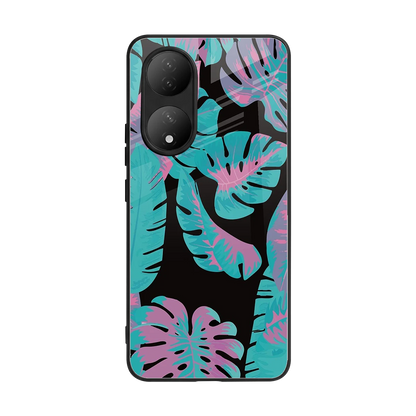Twilight Foliage back phone cover | glass case for Vivo-y100