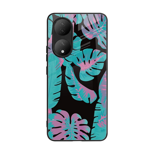 Twilight Foliage back phone cover | glass case for Vivo-y100