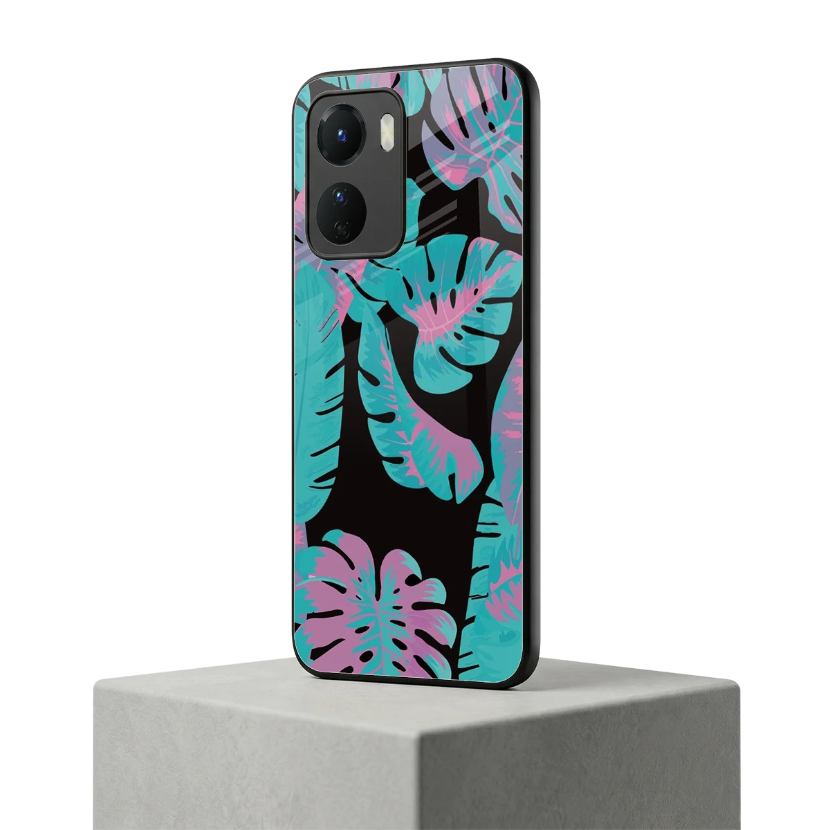 Twilight Foliage vivo y16 mobile cover | shockproof glass phone case