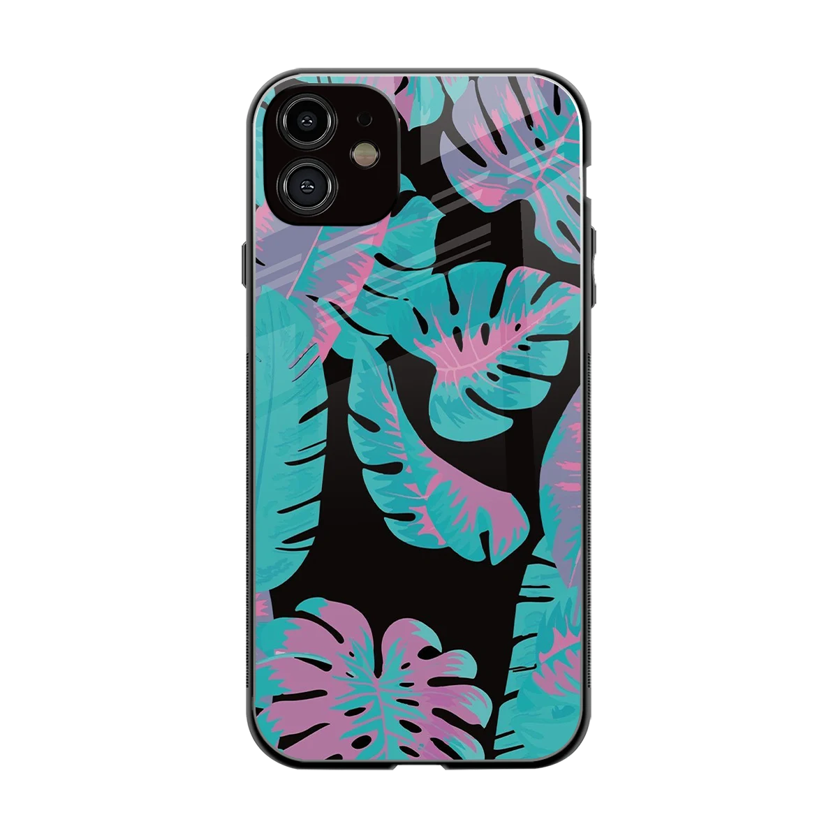 Twilight Foliage back phone cover | glass case for iphone 11