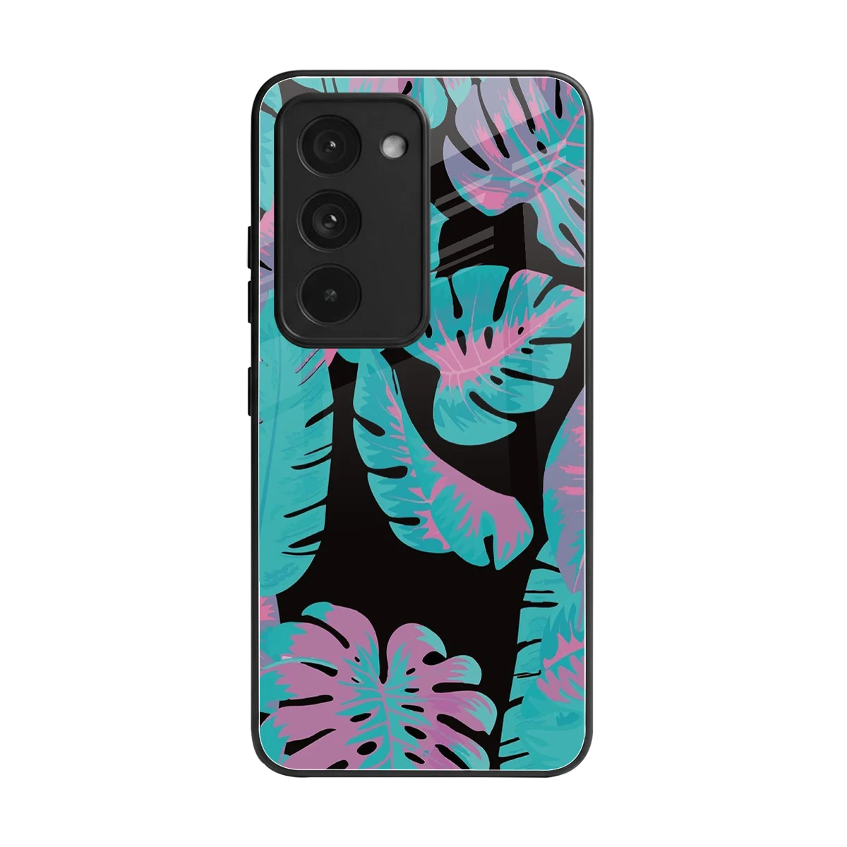 Twilight Foliage back phone cover | glass case for redmi 15 5g