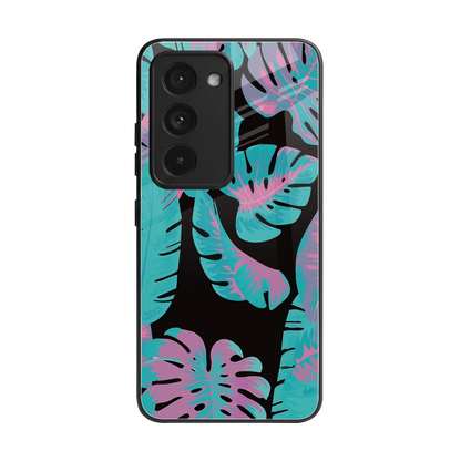 Twilight Foliage back phone cover | glass case for redmi 15 5g