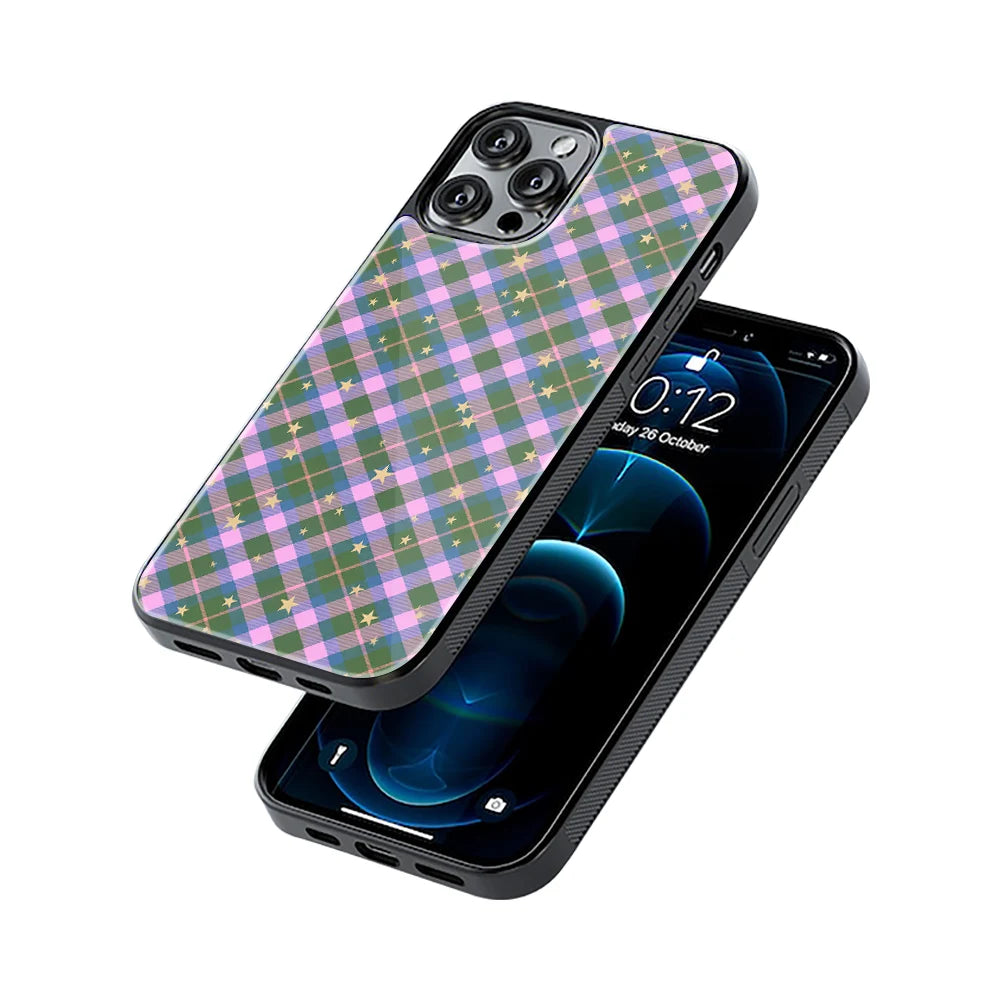 Protective Glass Back Phone Case Compatible with iPhone, Samsung, OnePlus, Pixel & More