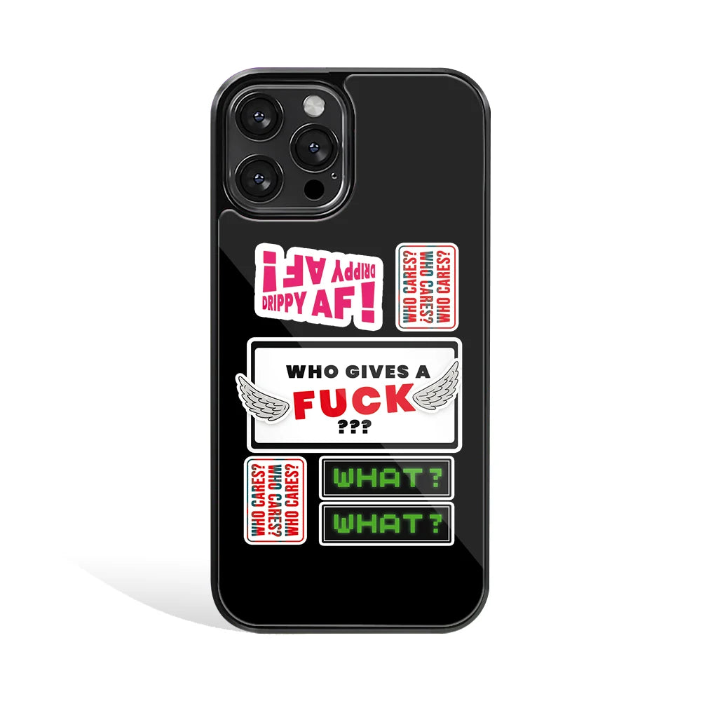 Premium Glass Back Mobile Phone Cover for iPhone, Samsung, OnePlus, Google Pixel, Redmi, Oppo, Vivo & Realme