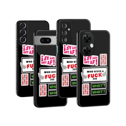 Stylish Glass Back Case for All Smartphones iPhone, Samsung, OnePlus, Pixel, Redmi, Oppo, Vivo, Motorola