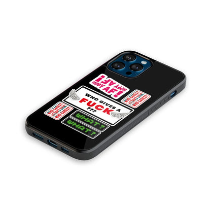 Luxury Glass Back Mobile Cover for iPhone, Samsung Galaxy, OnePlus, Pixel, Redmi & More