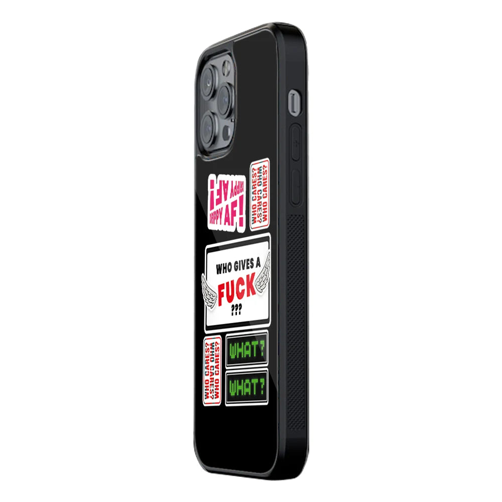 Trendy Glass Back Mobile Case for iPhone, Samsung, Redmi, OnePlus, Google Pixel, Motorola