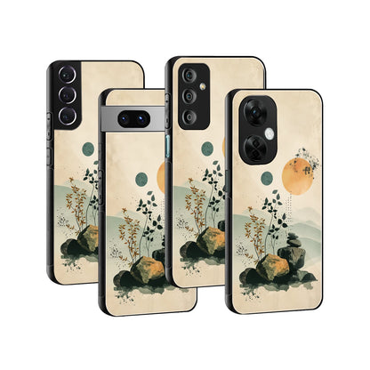 Stylish Glass Back Case for All Smartphones iPhone, Samsung, OnePlus, Pixel, Redmi, Oppo, Vivo, Motorola